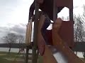 ma ch�rie en tobogan