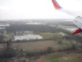 Little Rock, Arkansas Landing Runway 22R