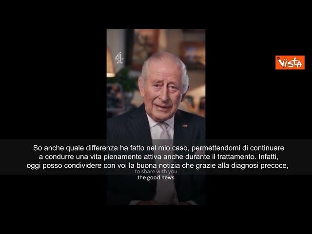 Re Carlo: Le mie cure contro il cancro potranno essere ridotte nel nuovo anno, una benedizione