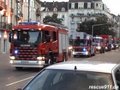 Colonne Pompiers Sdis 57 + Motard Gendarmerie Nationale