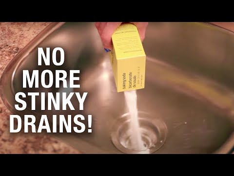 how to clean kitchen sink with baking soda
