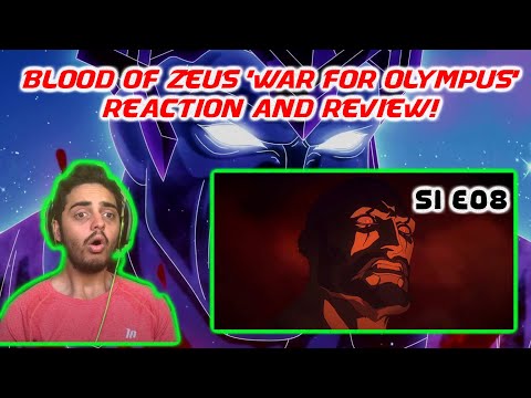 Blood of Zeus Season 1 Episode 8 "War For Olympus" Reaction and Review! | S1E08