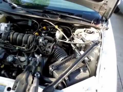 2003 Buick Regal LS MAF Sensor and Engine Coolant Temperature Sensor Location