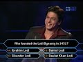 KBC 3 - Hilarious Contestant wid Shah Rukh Khan