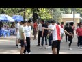 In the park on Shamian Island