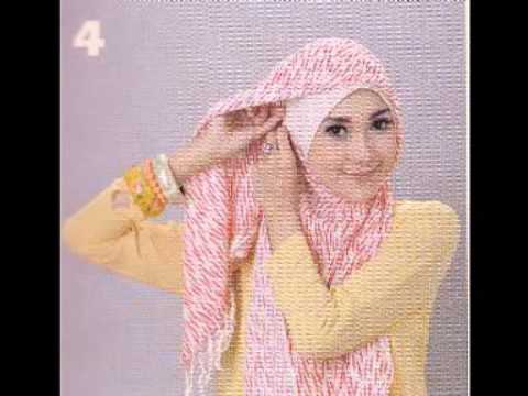 Cara Memakai Jilbab | Cara Memakai Jilbab Segi Empat | Tutorial Hijab