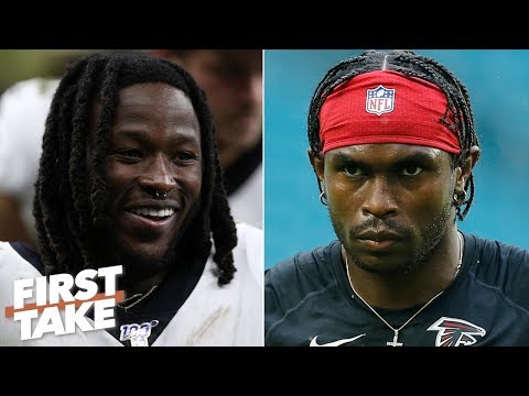 Video: Alvin Kamara is better than Julio Jones - Damien Woody | First Take