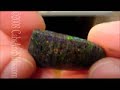 Andamooka Black Matrix Opal Designer Cabochon FC44 on CabsAndSlabs.com Andamooka Black Matrix Opal Designer Cabochon FC44 on CabsAndSlabs.com