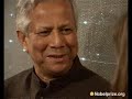 Muhammad Yunus on poverty