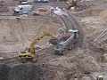  Bagger Laster Tiefbau Bau Baugrube Cat