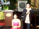 aivee's debut. it was the first time that the rodriguez clan heard my brother sang! they were all amazed