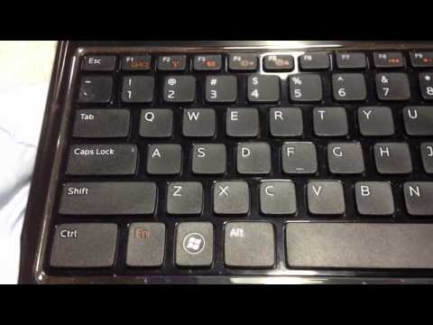 how to press the f keys on a dell laptop