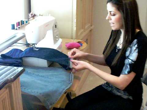 how to take up jeans
