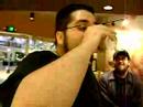 Brett! Chugging!! Coffee!!!