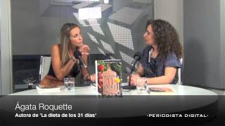 Ágata Roquette, autora de 'La dieta de los 31 días'. 13-6-2013