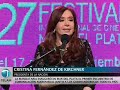 \"La cultura sólo florece en un clima de libertad y de inclusión social\", aseguró la Presidenta http://www.youtube.com/watch?v=4dEr8sqsh8c&feature=plcp