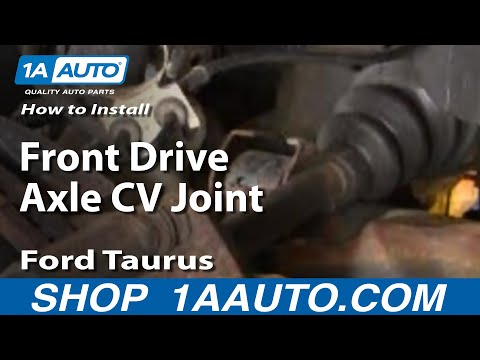 How To Install Replace Front Drive Axle CV Joint Ford Taurus 96-07 1AAuto.com