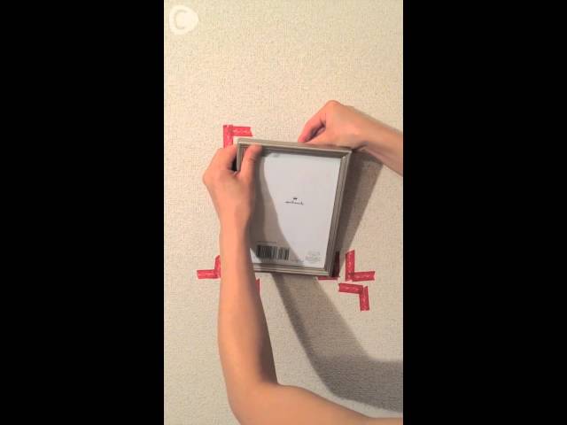 【DIYアドバイザー中川ちゃん】やり方公開!壁掛けの取り付け方