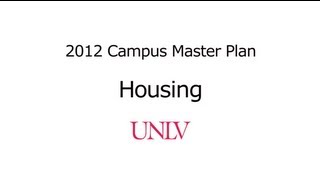 Housing - UNLV Campus Master Plan