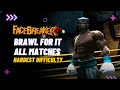 Facebreaker - Brawl for it all(all fights) - Tiki Vs Sparrow