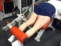 JENPAUL AT THE GYM LEG CURL
