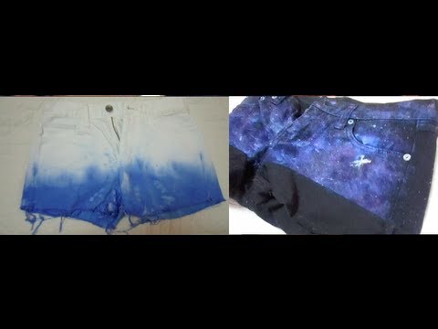 how to dye gym shorts