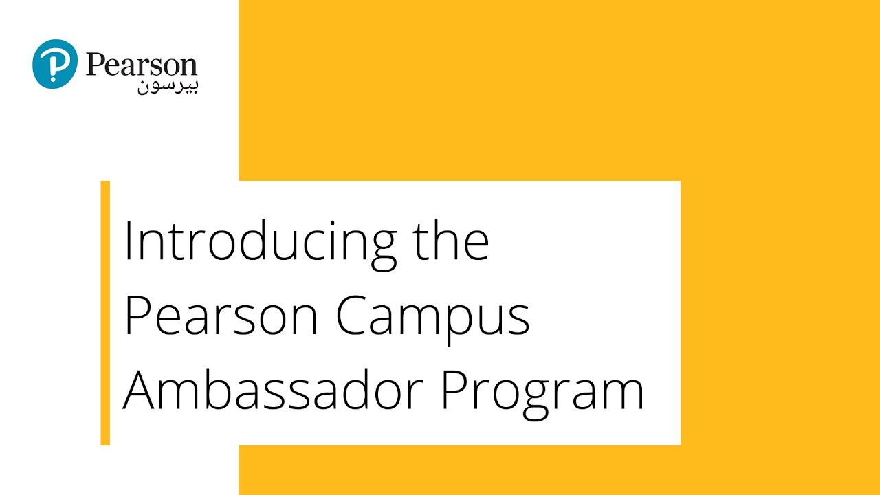 Pearson Campus Ambassador