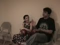 Impromptu Rabindrasangeet & drumming -- Anindya & Kaitlyn - free flv video @ vwatch.tv