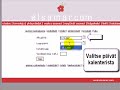 Loma-asunto Espanjassa - Varausjärjestelmänkäyttö