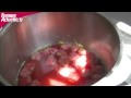 La recette de la soupe de fraises à l'orange .