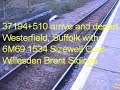 37194+510 6M69 Sizewell-Willesden, Westerfield 27-11-09