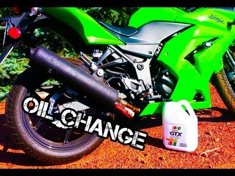 how to change oil in a mini z