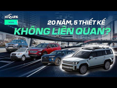 Nhìn lại 5 thế hệ của Santa Fe để thấy phiên bản 2024 thực sự có tính 