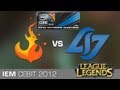 IEM World Championship CLG vs. CURSE (League of Legends)