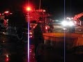 Iles de la Madeleine Usine du H.A.M en Feu