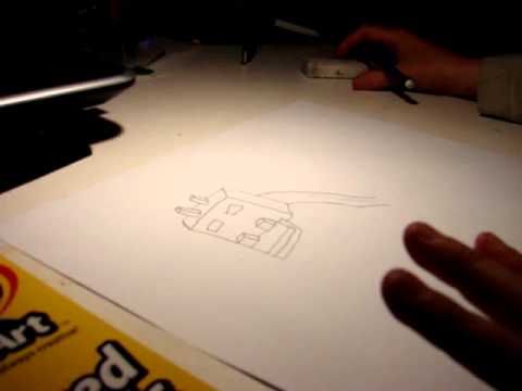 how to draw ender dragon