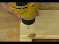 How to Make an Adirondack Side Table : Installing the Cleats of an Adirondack Side Table