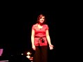Christine Dwyer singing Flight by Craig Carnelia at Showcase