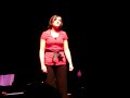 Christine Dwyer singing Flight by Craig Carnelia at Showcase