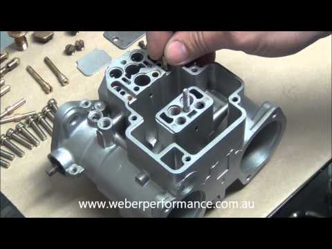 how to rebuild weber carburetors