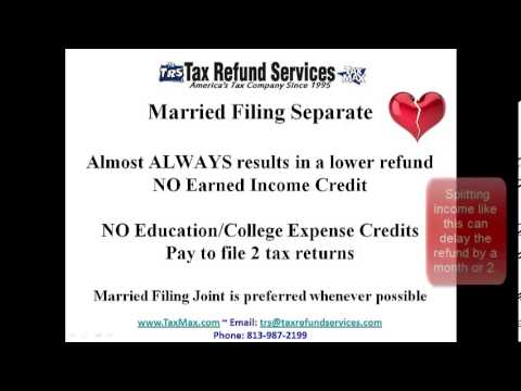 how to decide to file jointly or separately