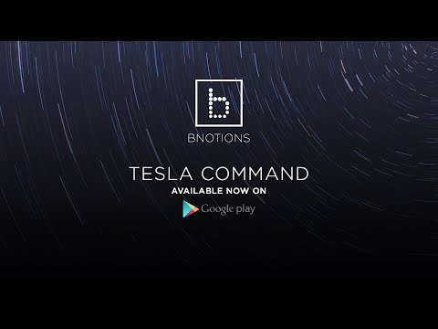 [Video] Ra lệnh cho xe Tesla từ đồng hồ Android Wear