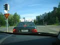 Road time lapse in Espoo, Finland Road time lapse in Espoo, Finland