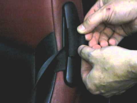 how to fix a broken seat belt