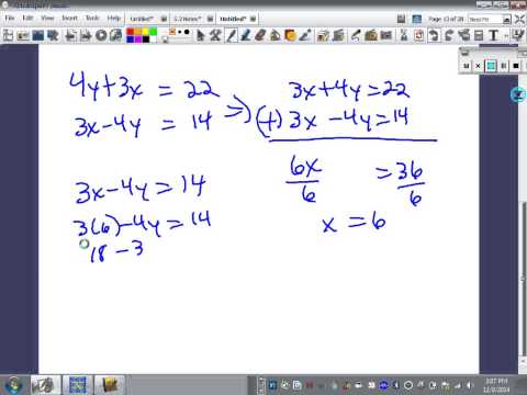 how to eliminate using addition and subtraction