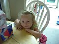 24 month old sings ABCs and 123s