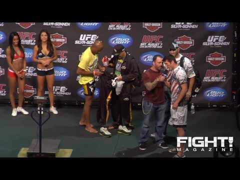 UFC 117 Weighin Highlights