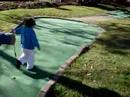 nikki cheating at mini golf