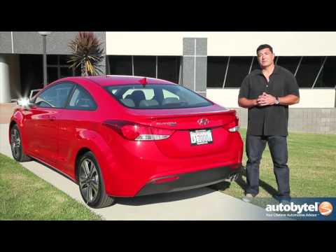 2013 Hyundai Elantra Coupe: Video Road Test & Review