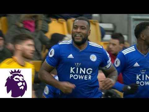 Video: Wes Morgan's header equalizes late on for Leicester against Wolves | Premier League | NBC Sports